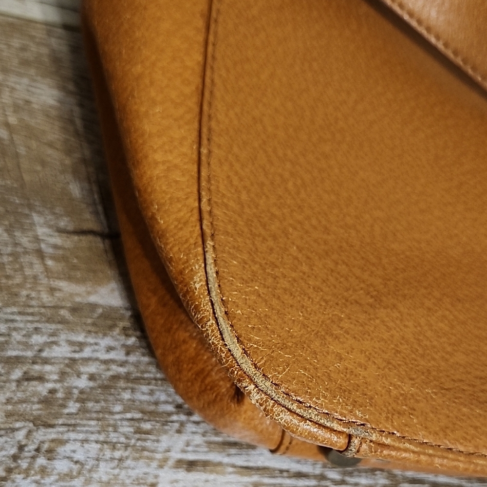 Worth Tan Shoulder Bag with Flap Closure - Picture 8 of 11